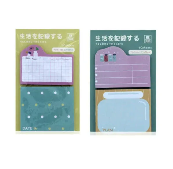 blíster de post it de diseño