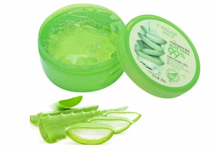 bote de gel aloe