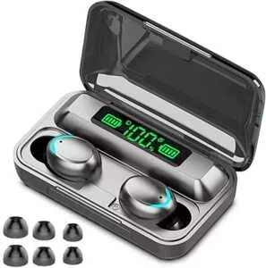 Audífonos con estuche y sonido estéreo
