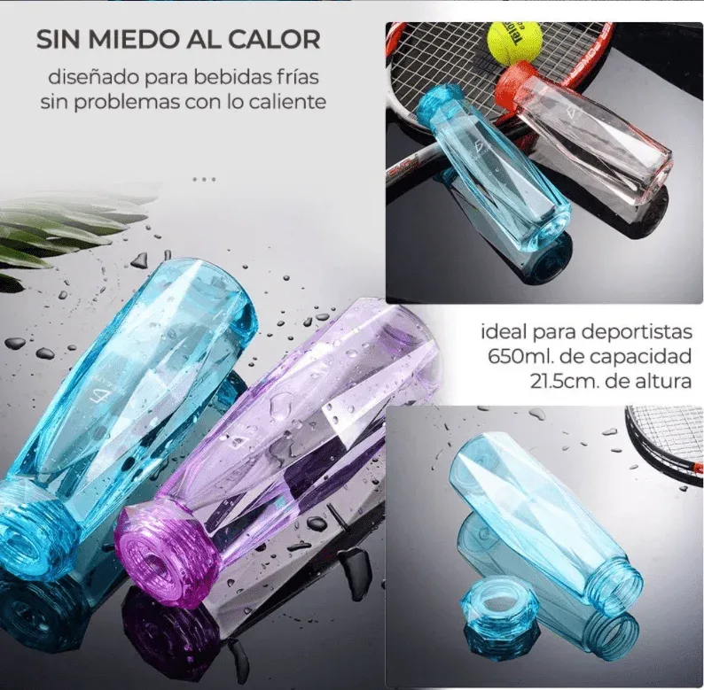 Vaso tipo cristal de 650ml