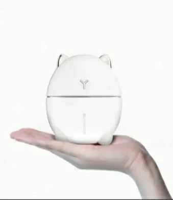 Humidificador en forma de gato mano