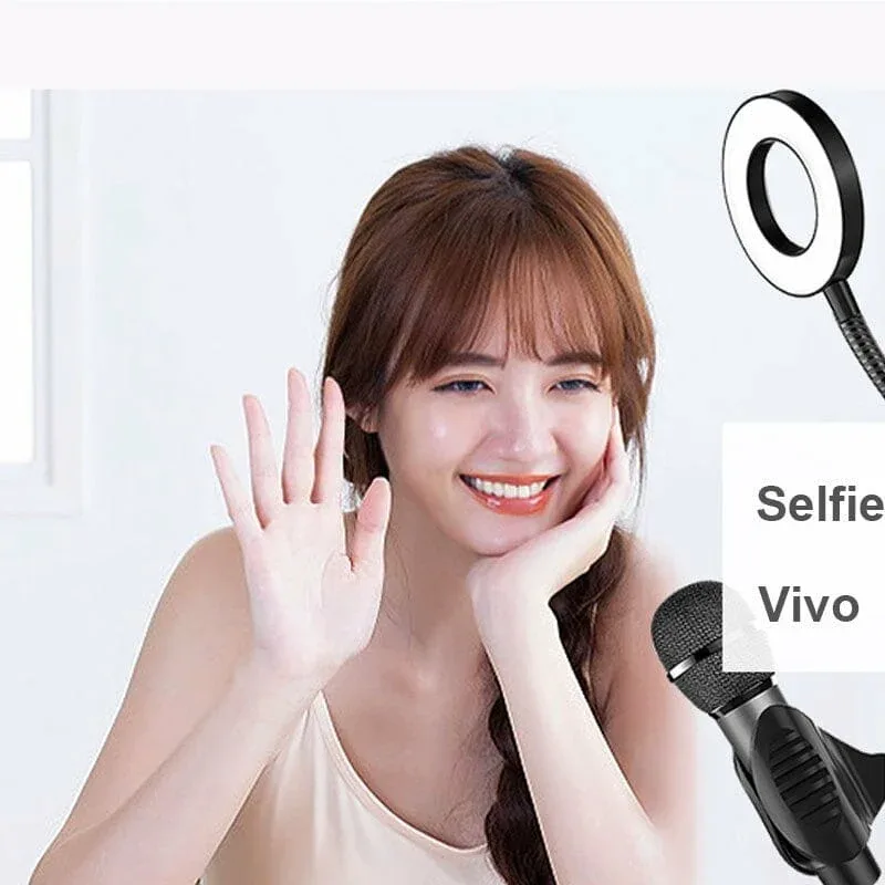 Anillo de luz led para celular