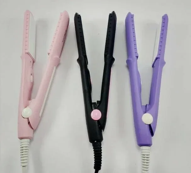 plancha de cabello pequeña colores 2