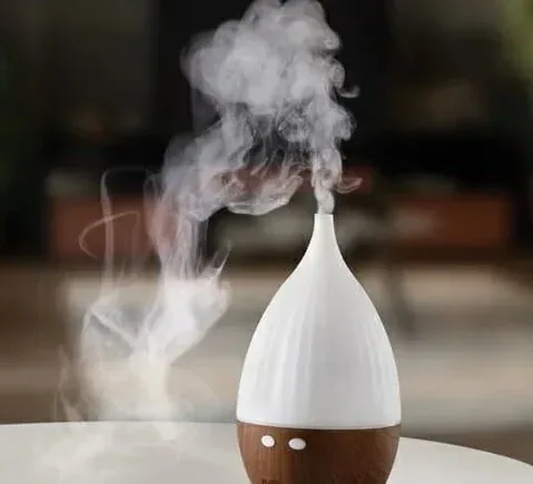 Lámpara humidificador