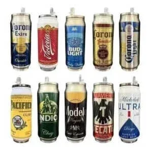 Termo de aluminio con diseño de cerveza