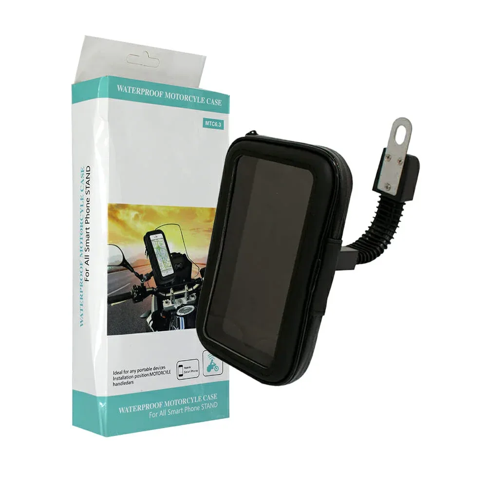 Soporte con funda para celular