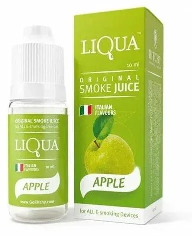 Gotero de esencias para cigarrillos electrónicos de sabor manzana