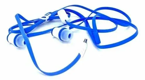 Audífonos manos libres 3.5 mm Azules