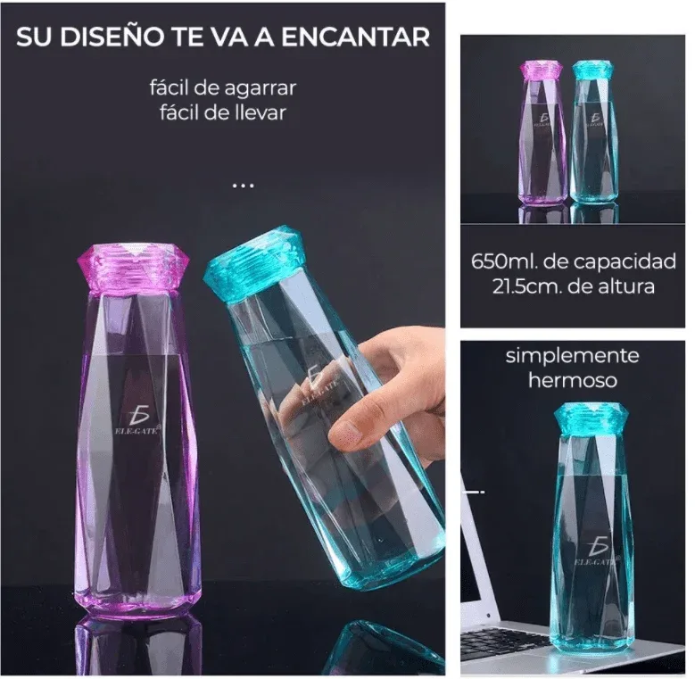 Vaso tipo cristal de 650ml