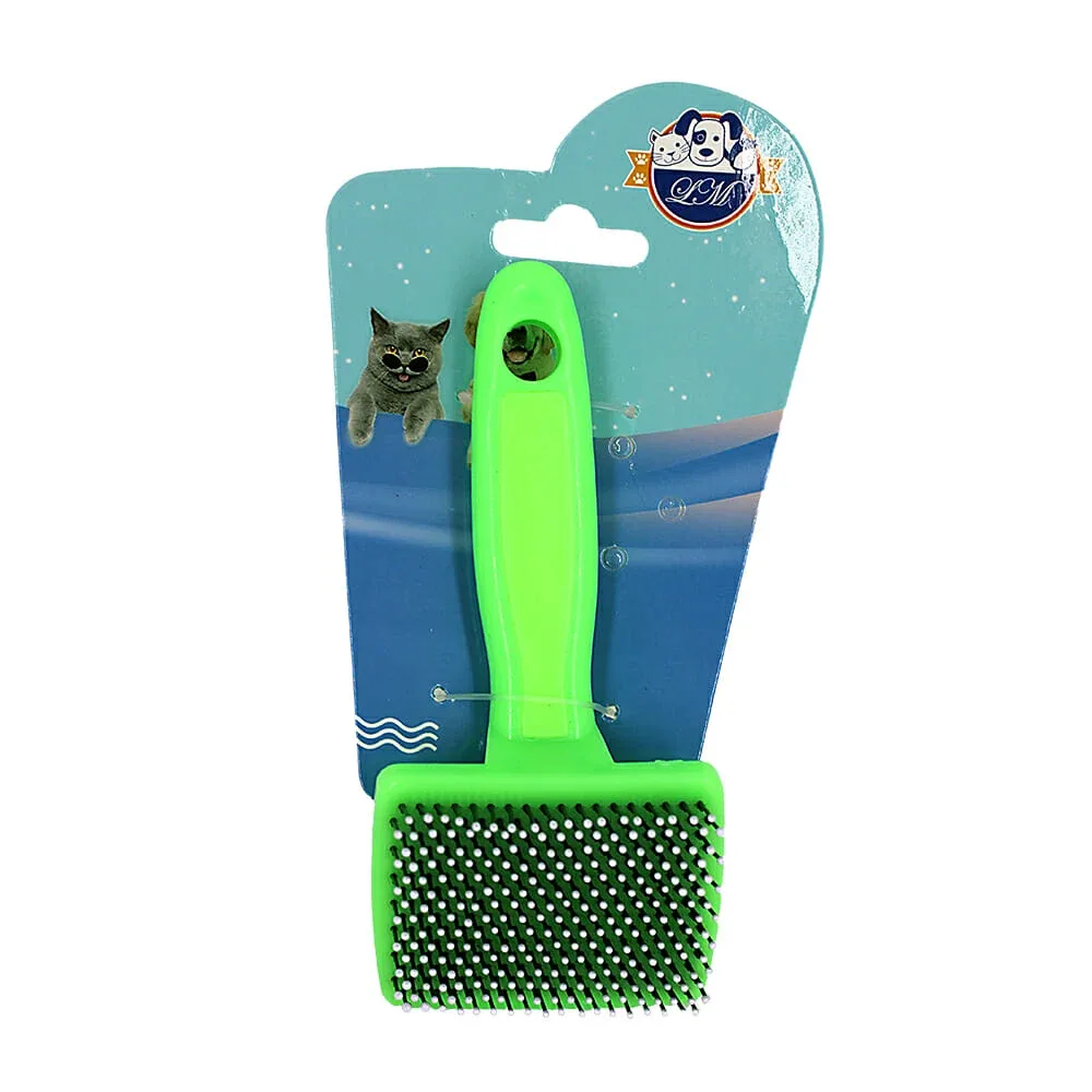 cepillo de plástico para mascotas