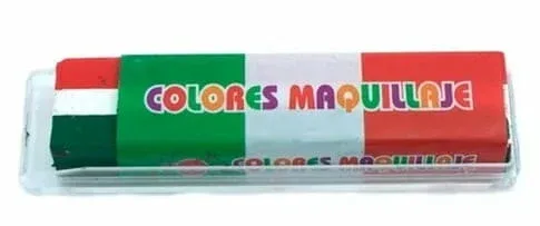 Barra para maquillaje tricolor 