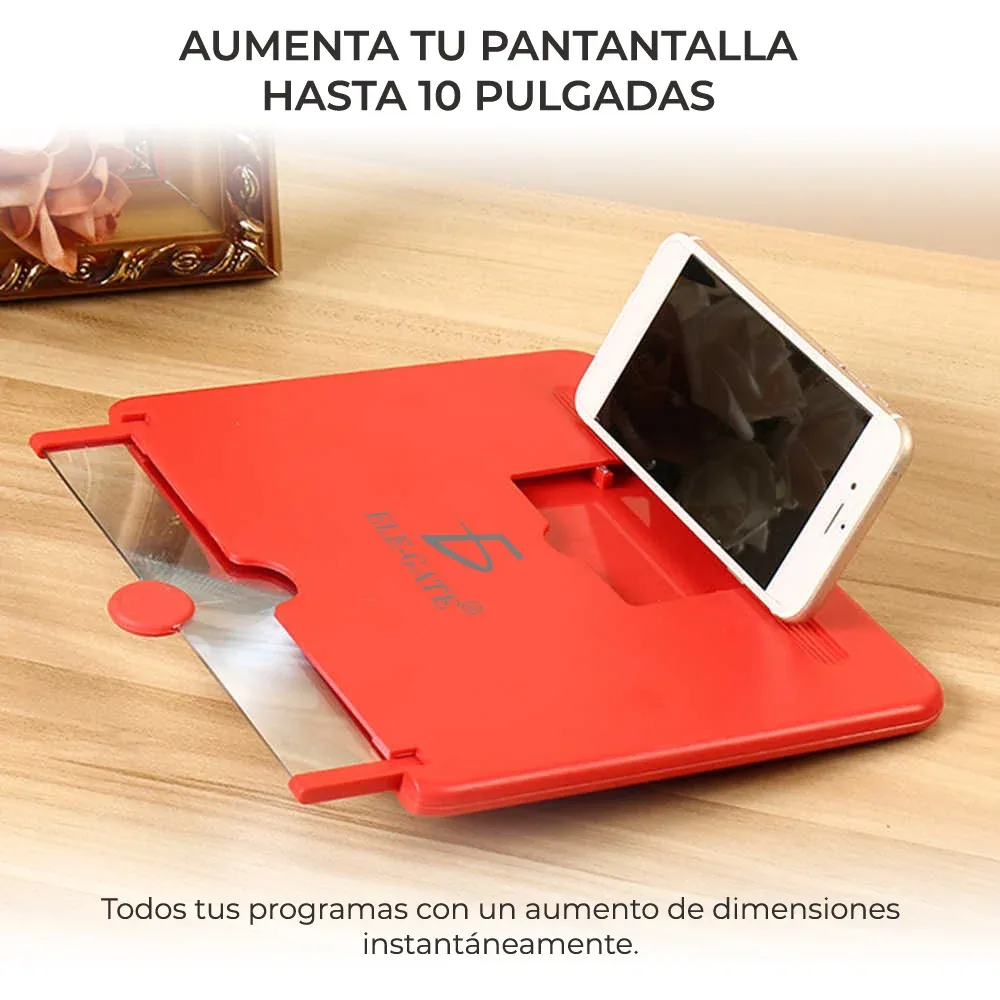 Amplificador/lupa De Pantalla Telefono 10 Pulgadas Portatil