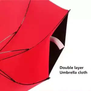 Paragua de doble tela 