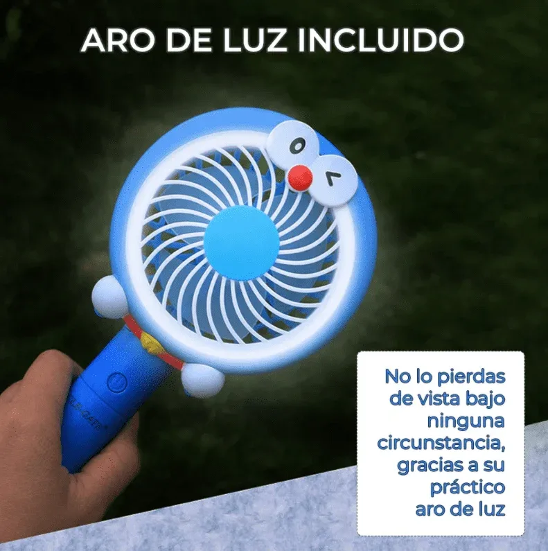 ventilador personal doraemon
