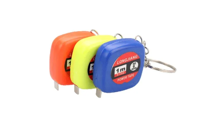Llavero flexometro 1m
