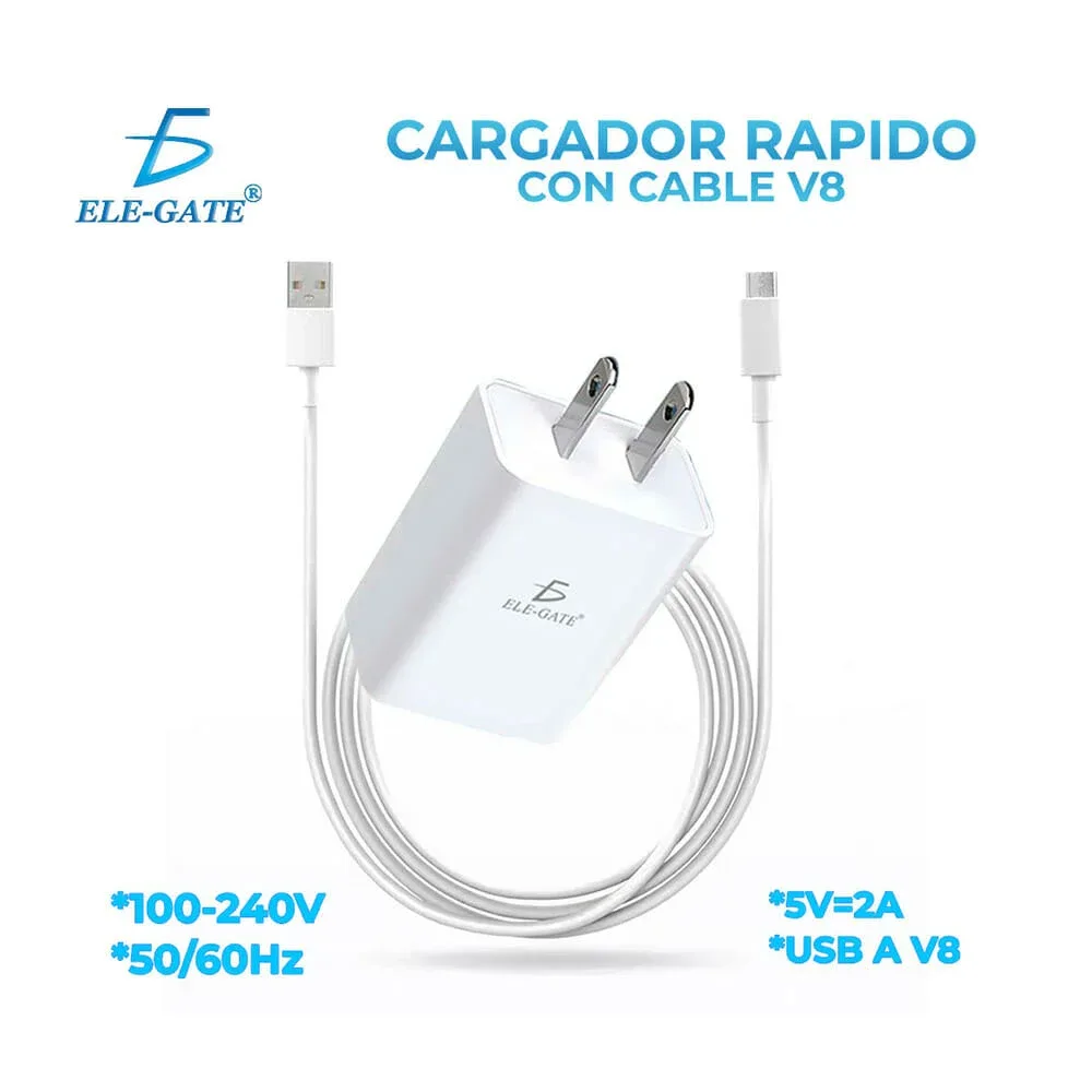 combo cargador V8