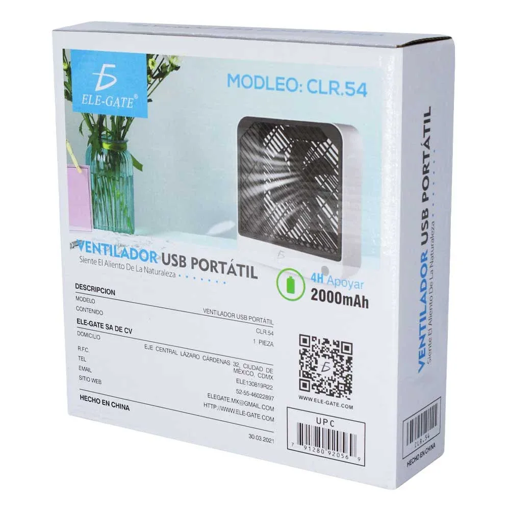 ventilador USB portátil