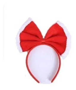 Diadema con moño grande varios colores
