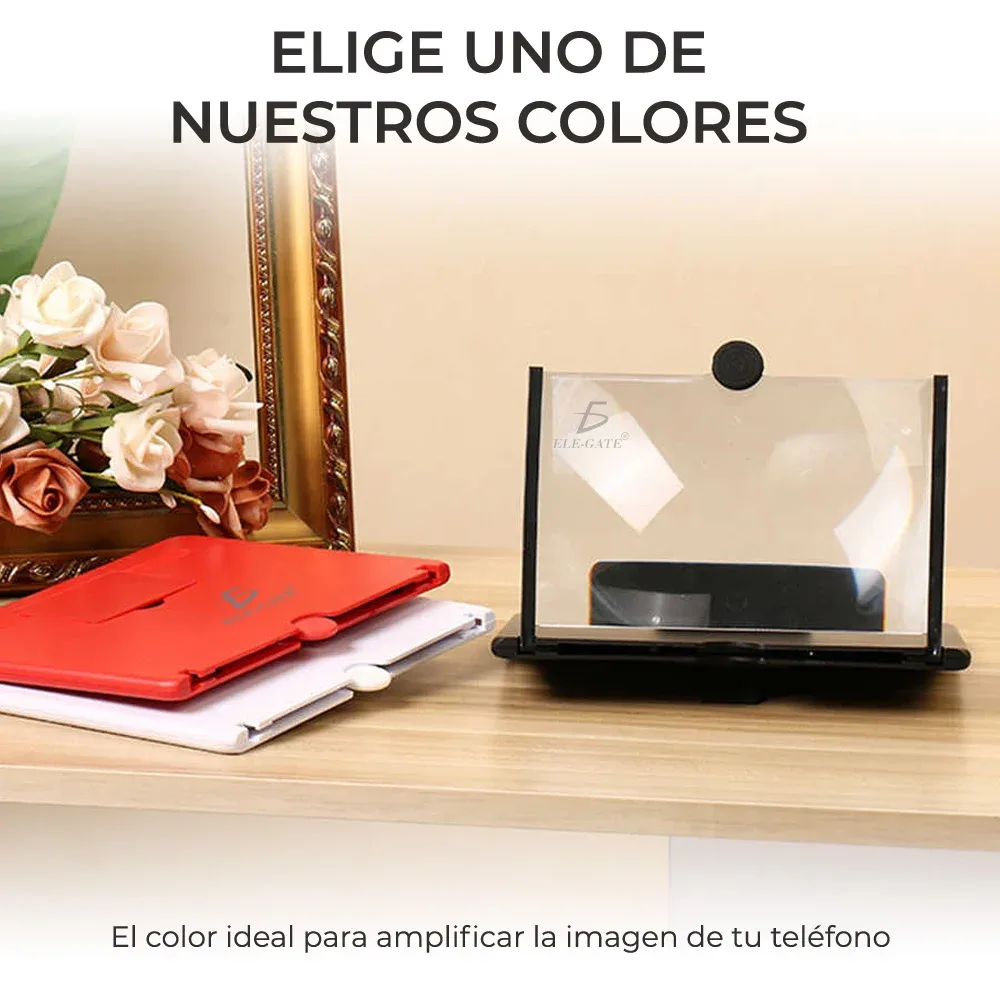 Amplificador/lupa De Pantalla Telefono 10 Pulgadas Portatil