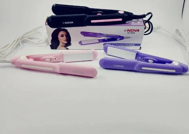 plancha de cabello pequeña caja