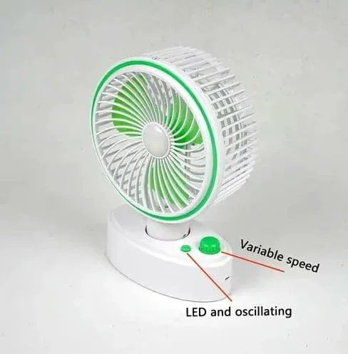 par de ventiladores pedestal
