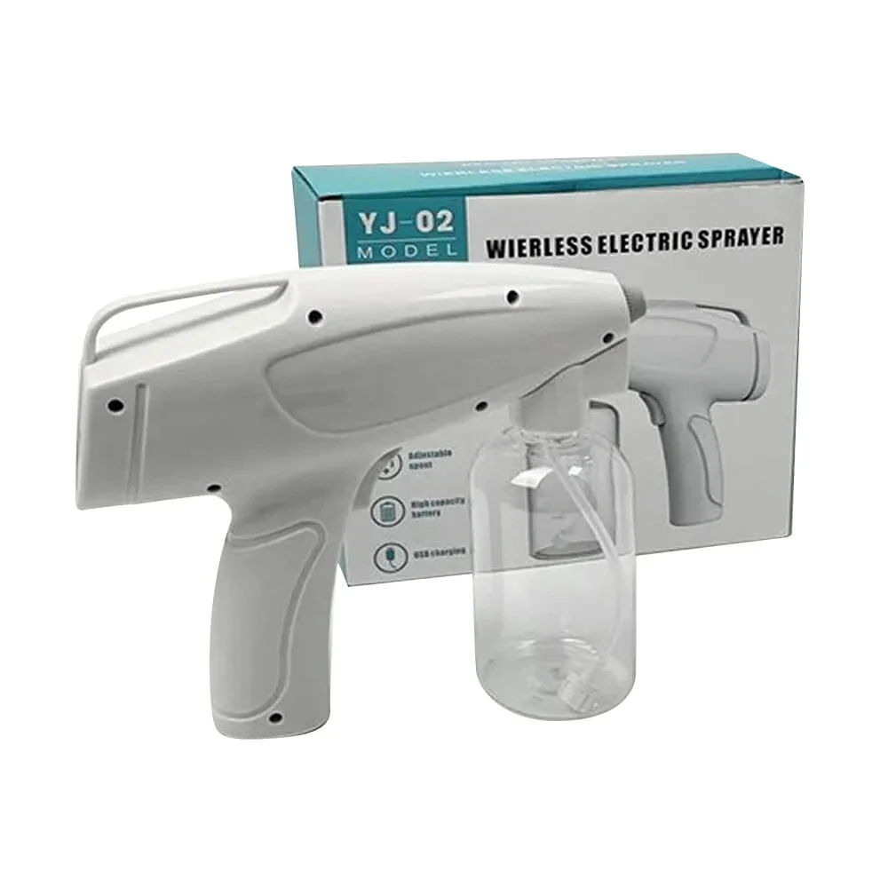 Pistola sanitizante nano inalámbrica recargable