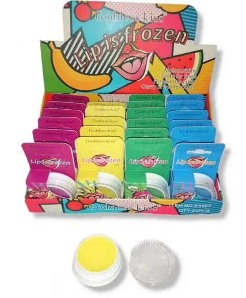 pomada para labios redonda