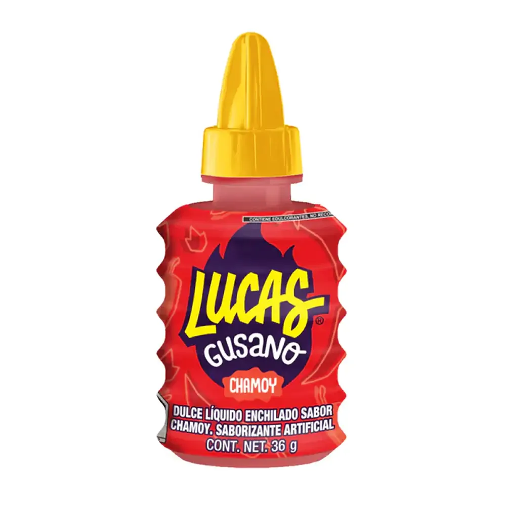 Lucas gusano sabor chamoy, 36g / 035015