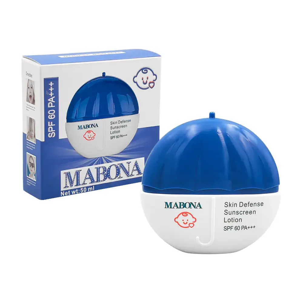 Protector solar mabona con spf 60 pa+++, sensación no grasosa, 50ml / mbn8621
