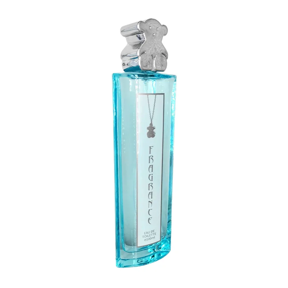 Perfume fragrance en spray con fragrancia para mujer 100ml diseño tapadera en forma de oso eau de toilette / 08azy5536