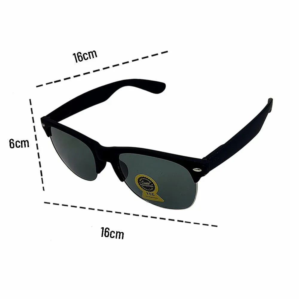 1pza Lentes de sol estilo clásico, variedad de colores 3009cristalf / 3009cri-caf