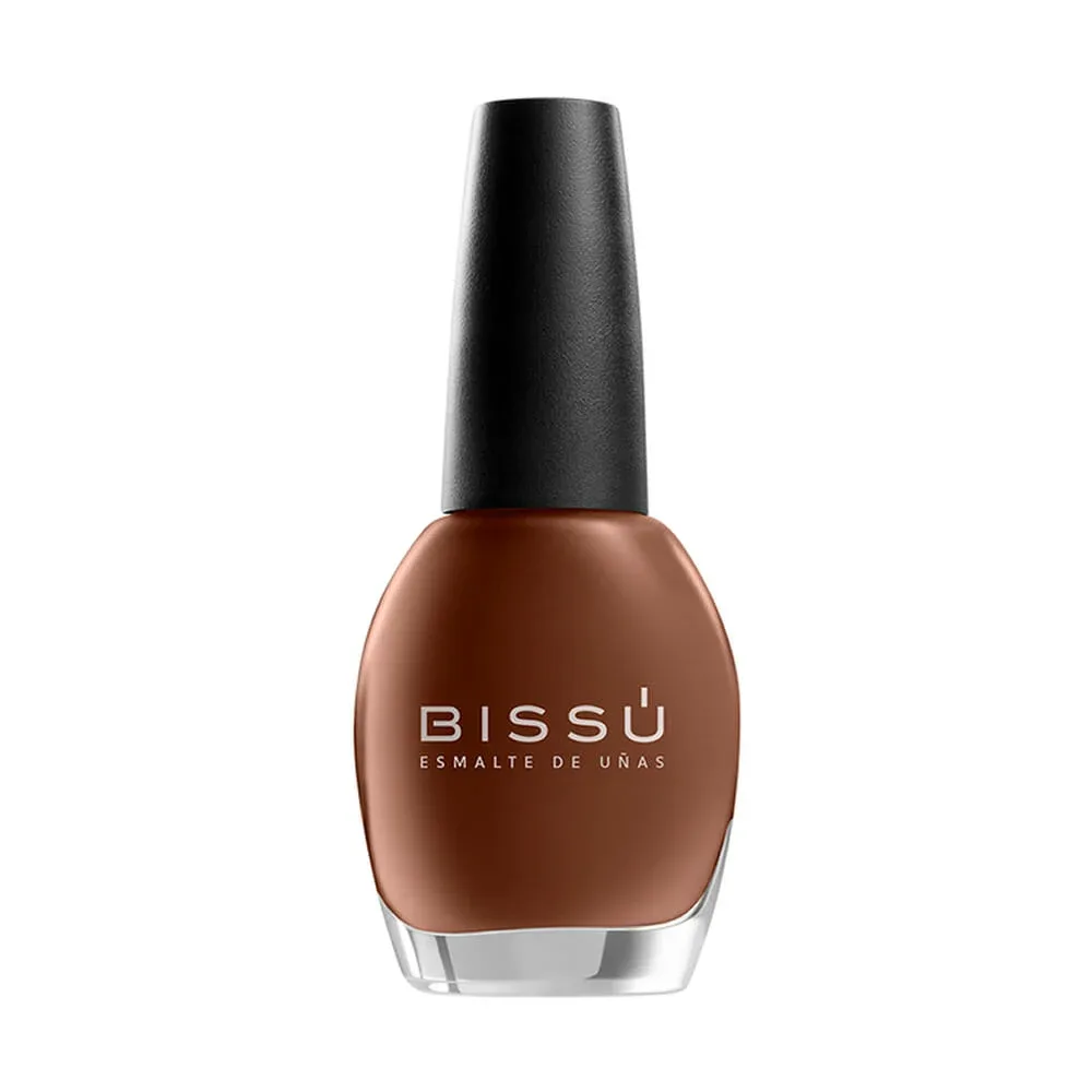 1pza Esmalte bissú para uñas, tono 074 avellana 15ml / b006734