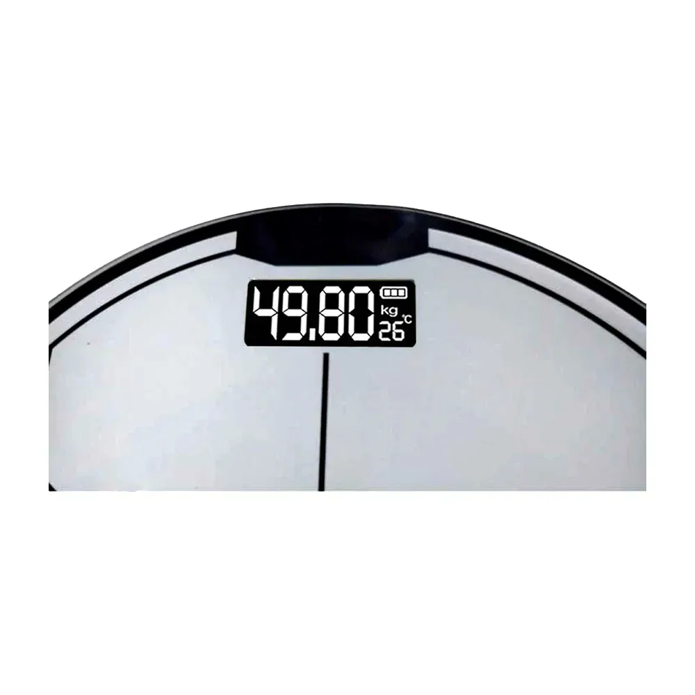Báscula digital inteligente en forma circular, variedad de diseños / electronic health scale