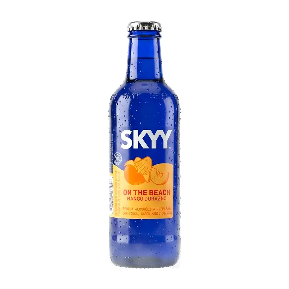 1pz Bebida skyy on the beach mango durazno, 275ml
