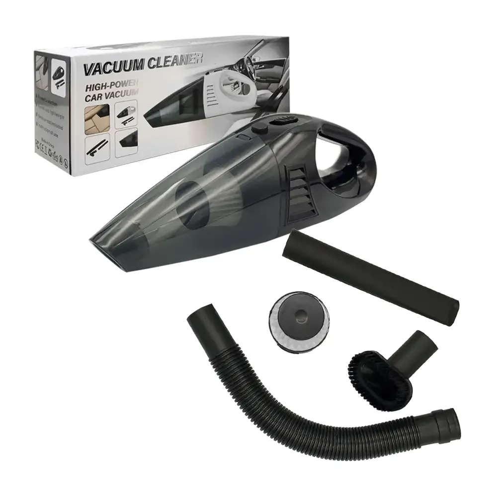Aspiradora manual para coche - automóvil con puntas intercambiables y filtro de repuesto