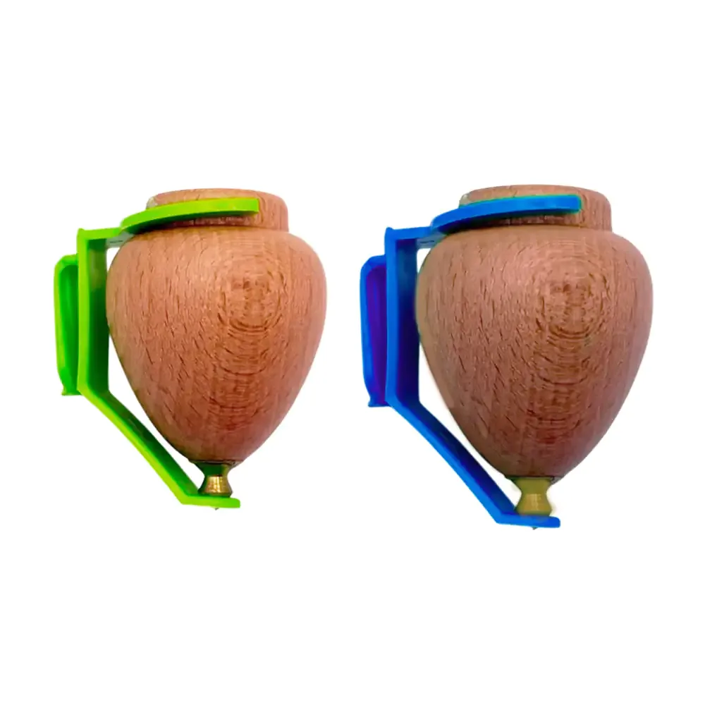 1pz Trompo cuper modelo retro rey cuper de madera
