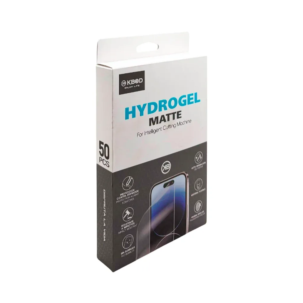 1pza Mica de hidrogel mate para celular, a prueba de huellas, resistente a arañazos, variedad de funciones / kbod / hydrogel matte / enjoy life