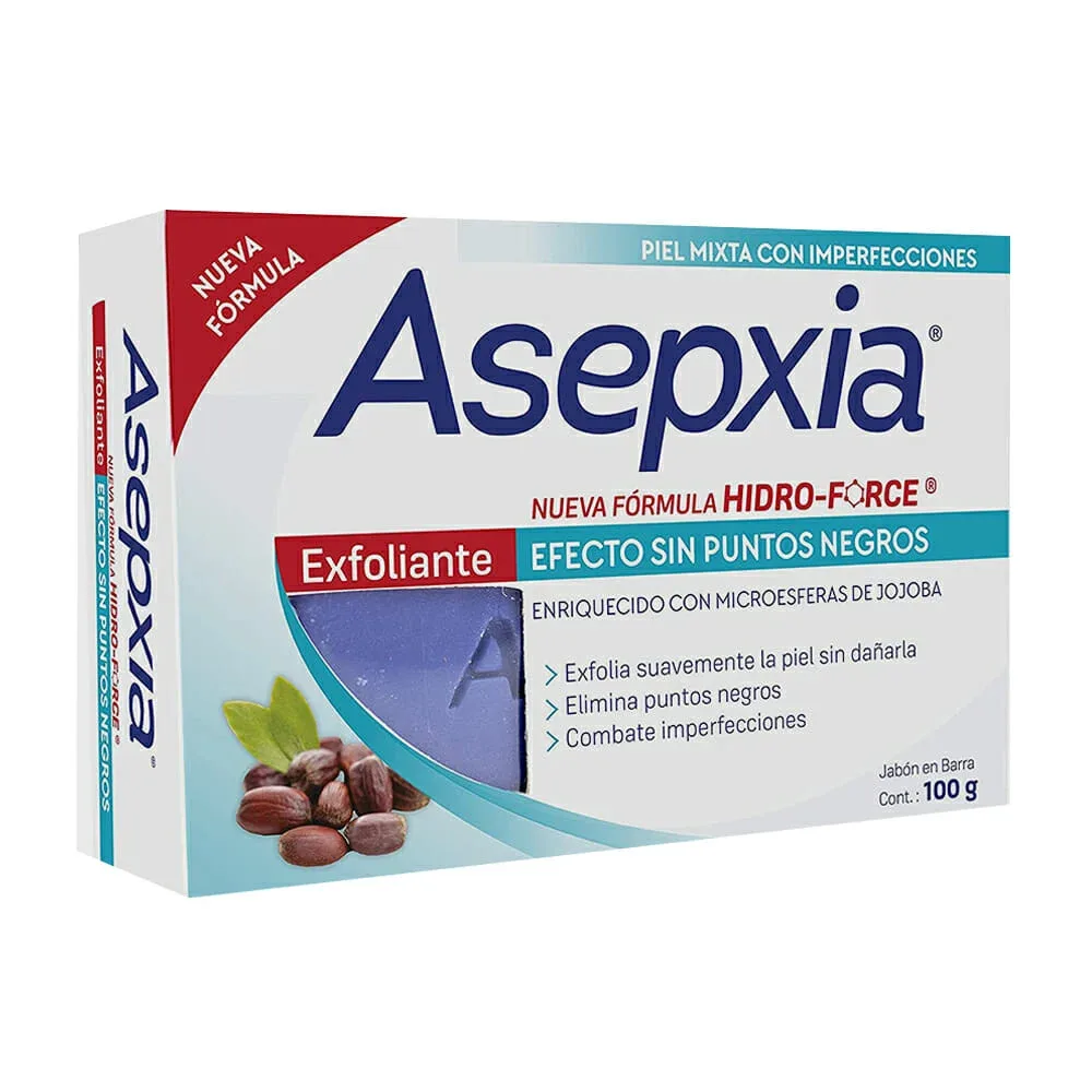 Jabón en barra asepxia hidro force 100g 04643