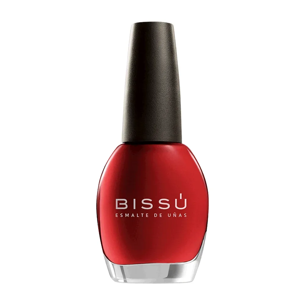 1pza Esmalte bissú para uñas, tono 014 bermellón 15ml / b007728