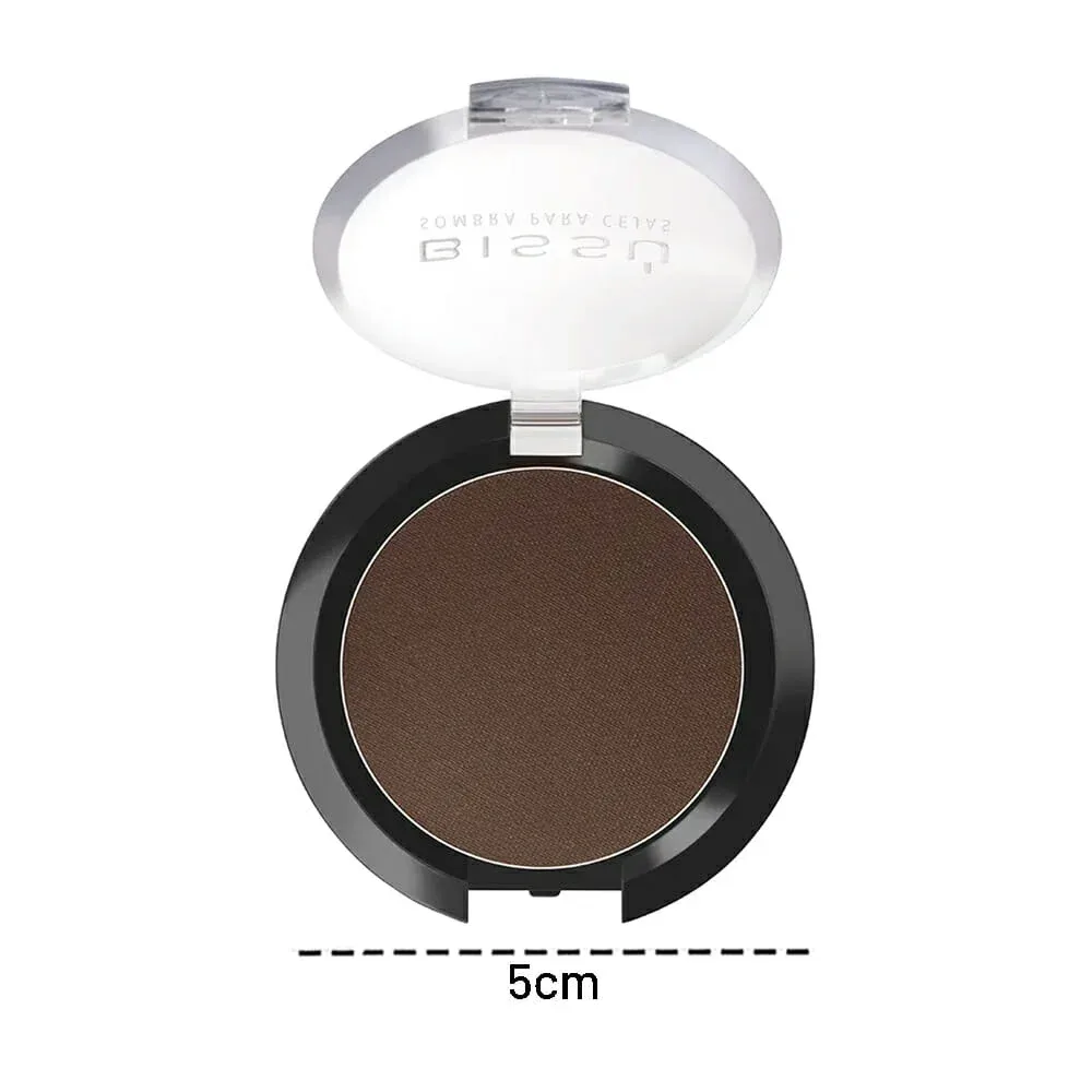 1pza Sombra para ceja individual compacta bissú 2.5g en tono 09-frijol negro