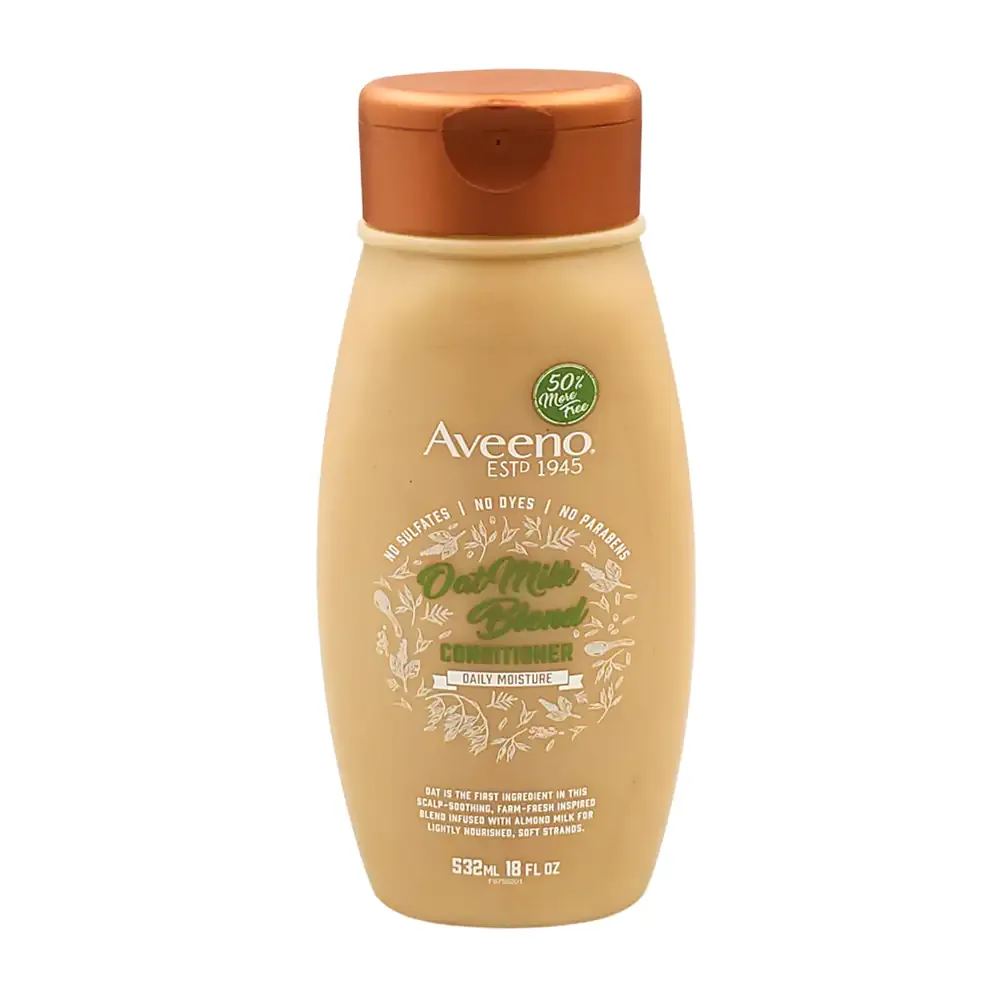 Acondicionador aveeno de 532ml con extracto de leche de avena para el cabello