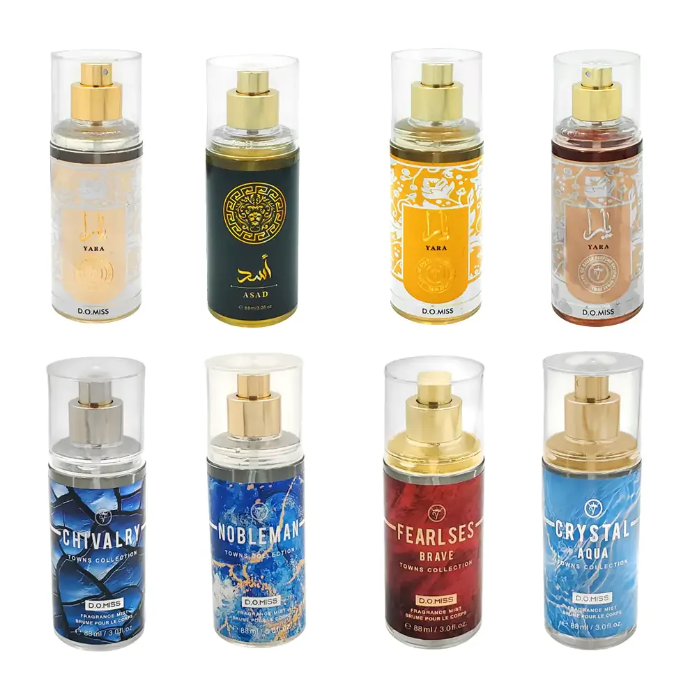 Fragancia perfume boddy mist para caballero, 88ml, variedad de aromas / do8815-1