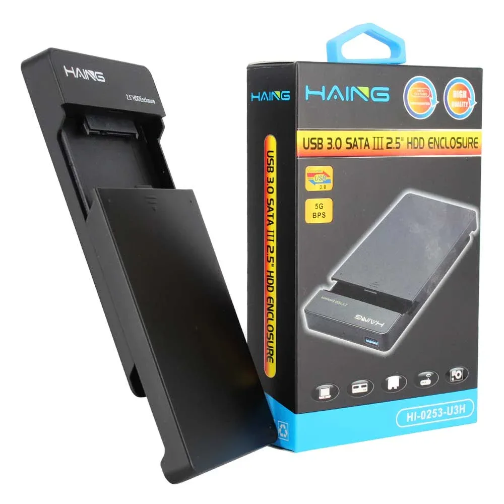 Case usb 3.0 sata 2.5 hdd 5g hi-0253-u3h