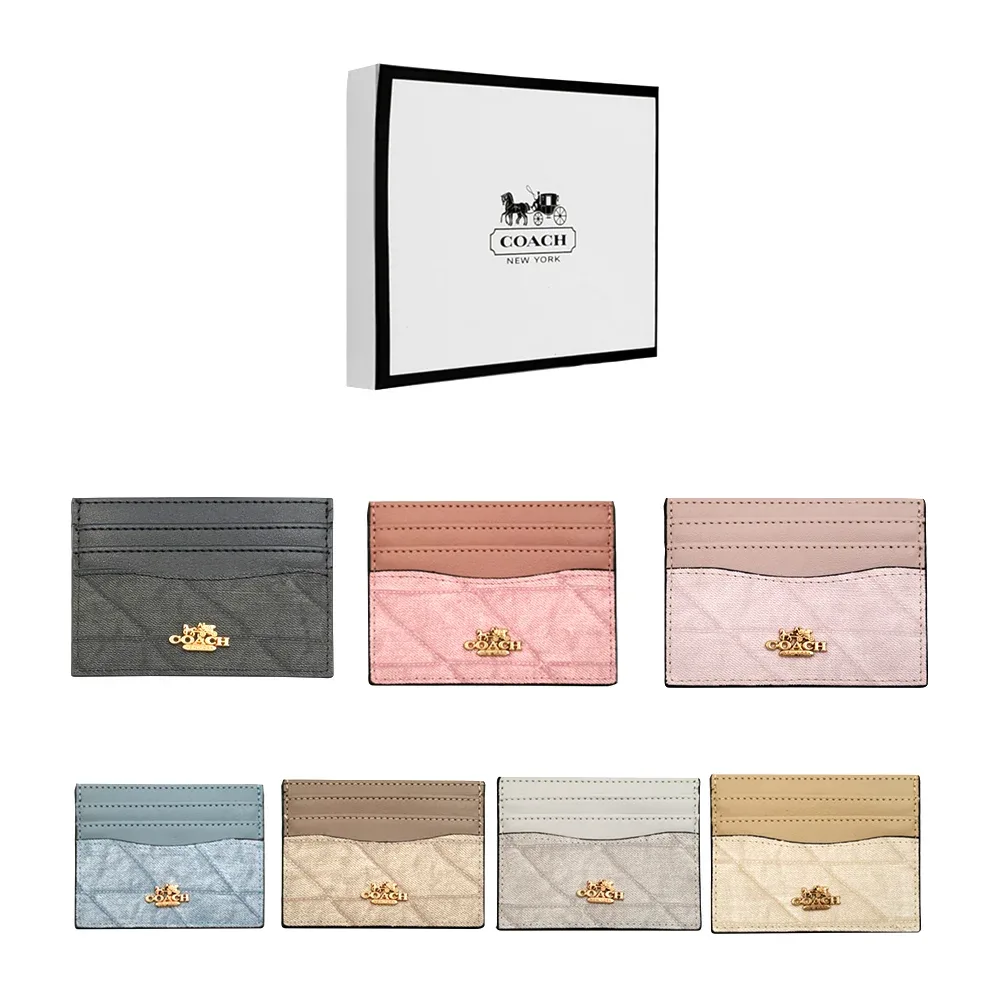 Tarjetero con 7 compartimentos para hombre o mujer, variedad de colores