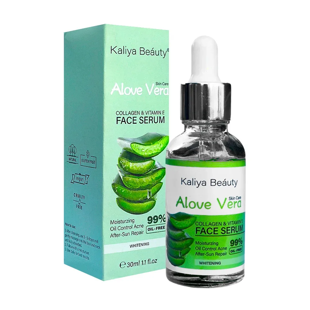 Serum facial nutritivo kaliya beáuty con extracto de aloe vera, 30ml / z142