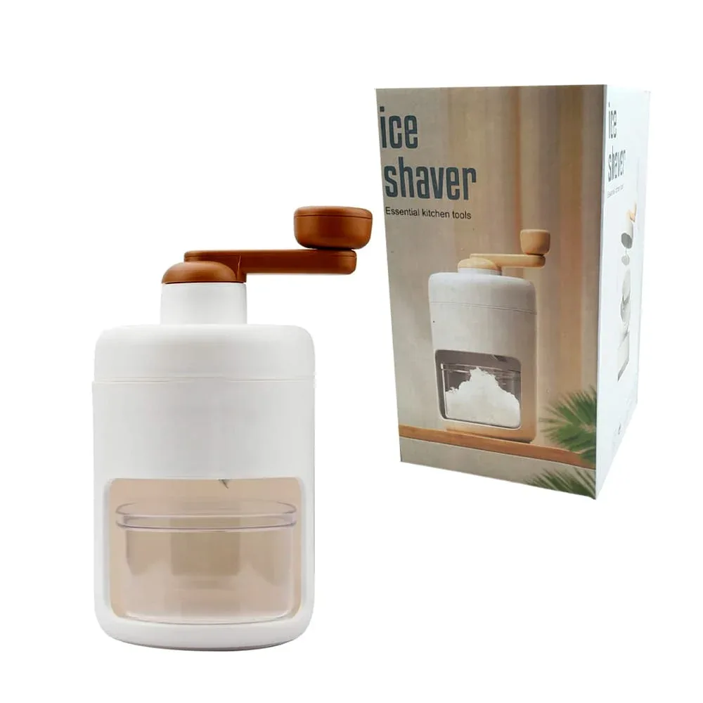 Máquina trituradora de hielo manual para raspados con capacidad de 500ml / ice shaver