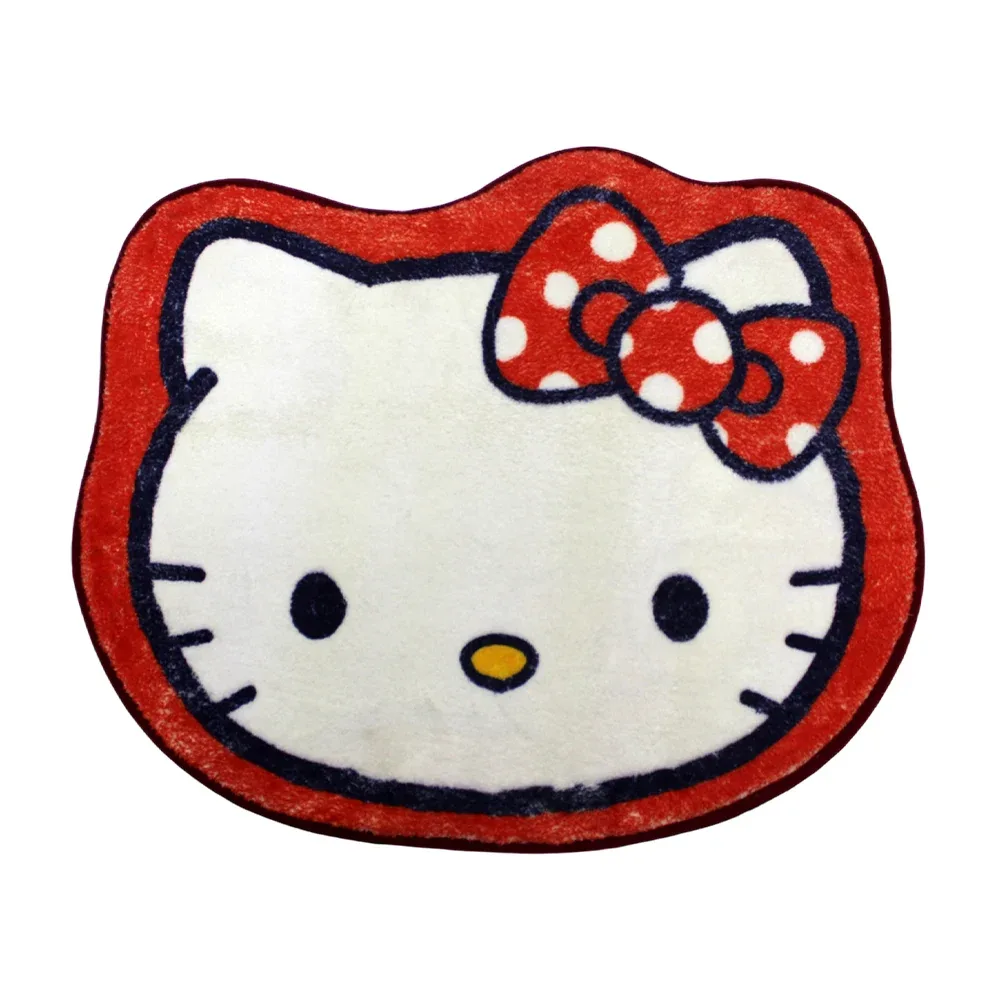 Tapete afelpado con diseño de hello kitty, 60cm, variedad de diseños / f-5060kt / x311