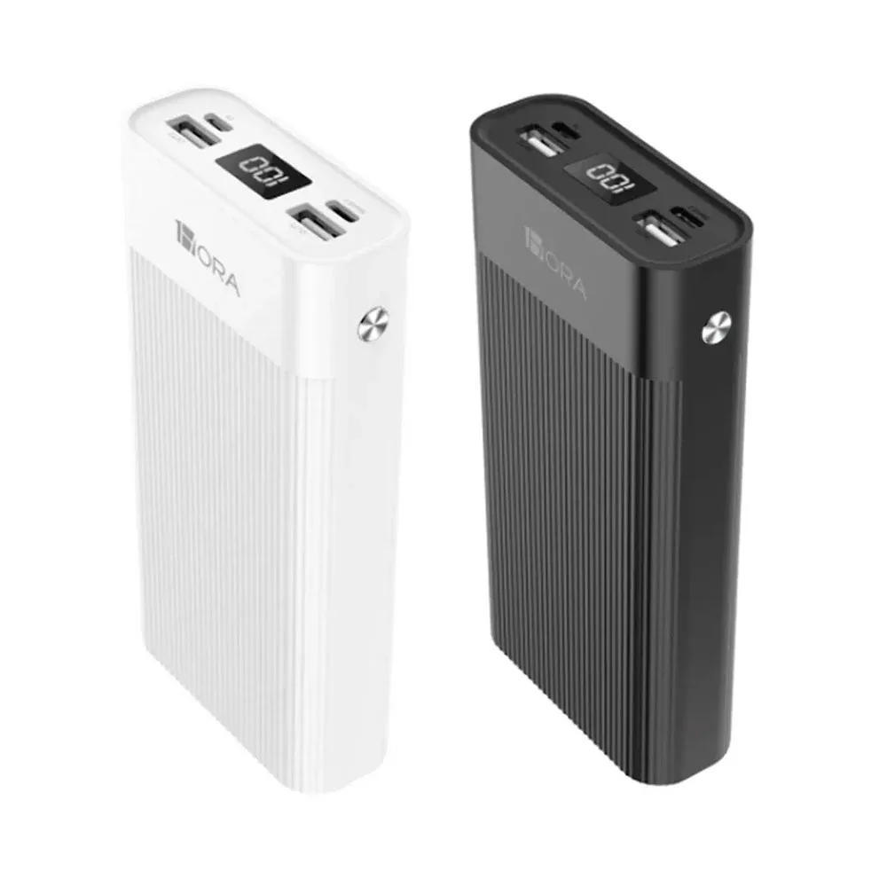 Power bank batería portátil 1hora con 2 puertos usb 20000mah / gar117