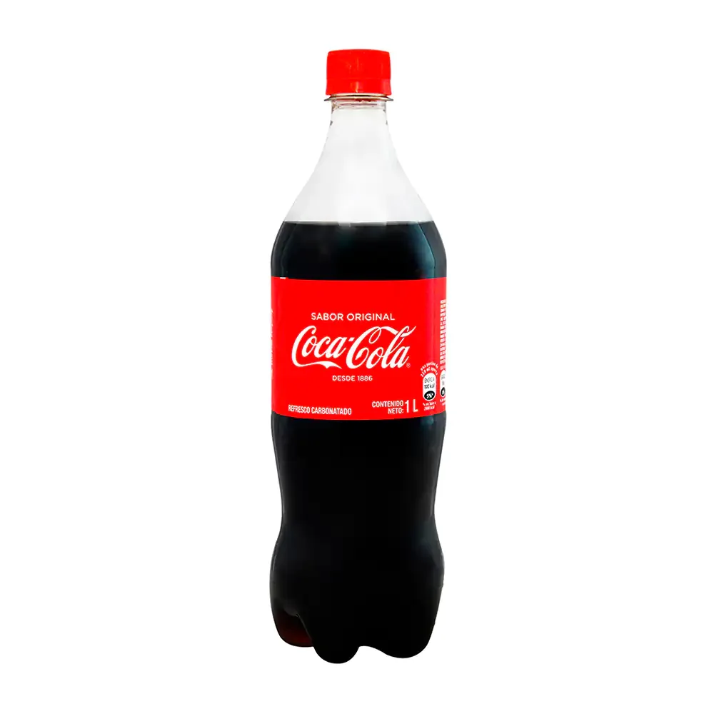 Refresco coca cola sabor original de 1lt