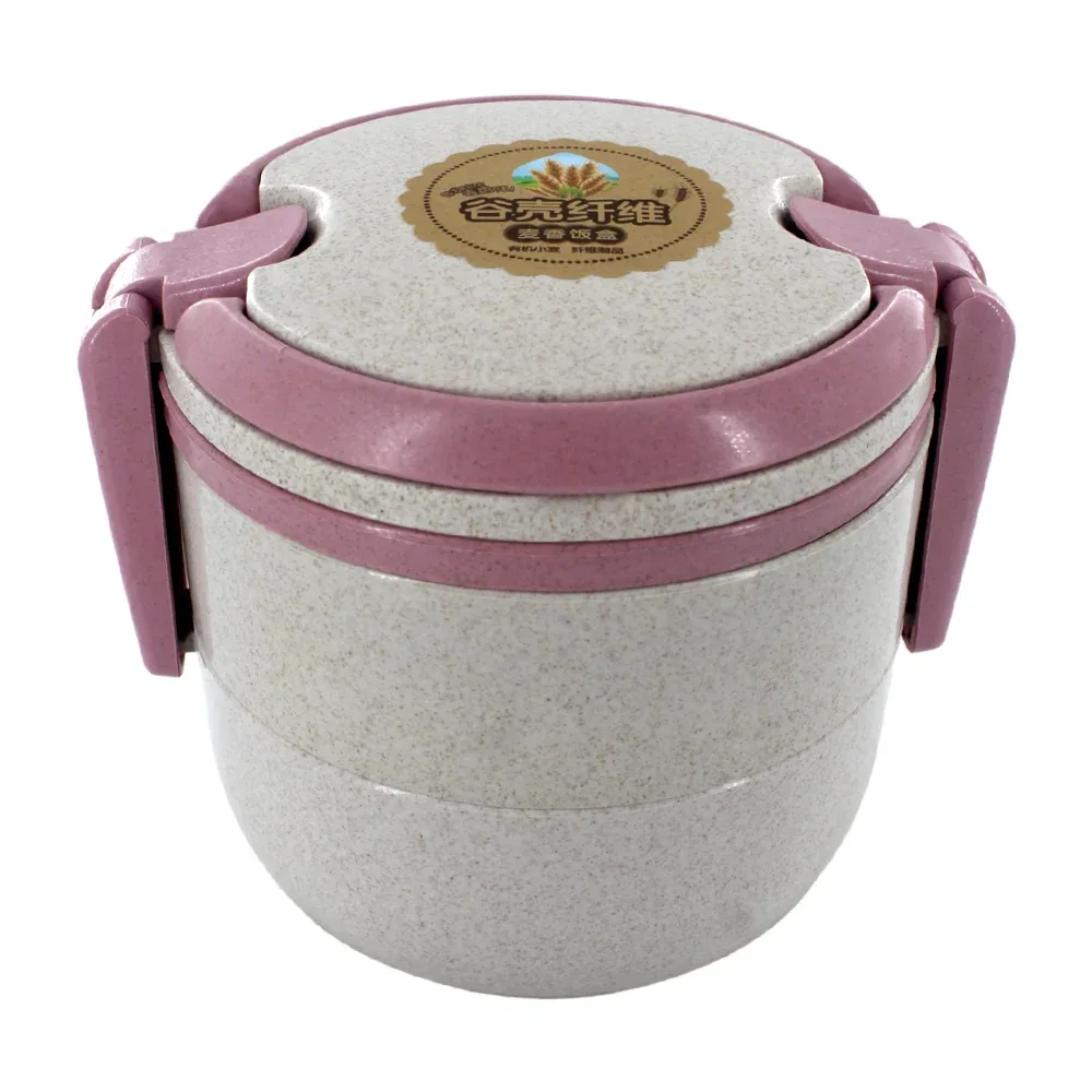 Tupper tingli de plástico de 3 niveles con cuchara con capacidad para 1030ml, variedad de colores / 2218-8136